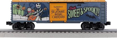 Lionel Disney The Nightmare Before Christmas Glow in The Dark Halloween O Gauge Model Train Boxcar in Saudi Arabia