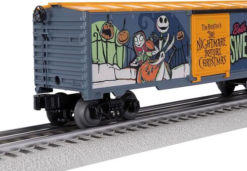 Lionel Disney The Nightmare Before Christmas Glow in The Dark Halloween O Gauge Model Train Boxcar in Saudi Arabia