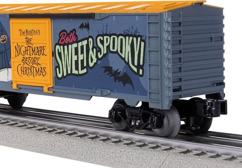 Lionel Disney The Nightmare Before Christmas Glow in The Dark Halloween O Gauge Model Train Boxcar in Saudi Arabia