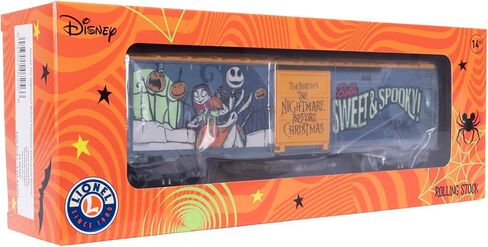 Lionel Disney The Nightmare Before Christmas Glow in The Dark Halloween O Gauge Model Train Boxcar in Saudi Arabia