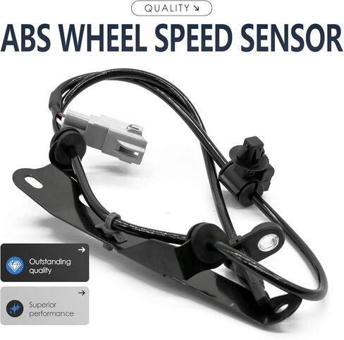 2PCS Rear Left and Right Abs Wheel Speed Sensor Compatible with Subaru Legacy 27540AJ02A 27540AJ03A Includes ABS Wheel Speed Sensor Wire Harness; 10 11 12 13 14 2010 2011 2012 2013 2014 in Saudi Arabia
