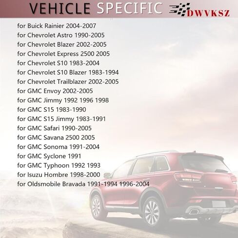 المحور الأمامي المحمل التفاضلي ومجموعة الختم استبدال لشفروليه S10 4.3L 4WD 1988 1989 1990 1991 1992 1993 1994 1995 1996 1997 1998 1999 2000 2001 2002 2003 2004 (1x) in Kuwait