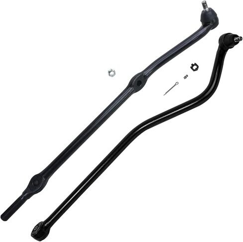 محور ديترويت - مجموعة قضيب ربط قضيب المسار الأمامي لسيارة Jeep 1997-2006 TJ Wrangler، قضيب ربط خارجي لقضيب المسار 1998 1999 2000 2001 2002 2003 2004 2005 استبدال in Saudi Arabia