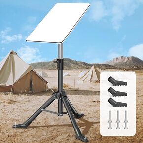 Starlink Tripod Mount for Starlink V2 / V1 Rectangular, Outdoor Portable Starlink Mounting Kit, Tripod Stand