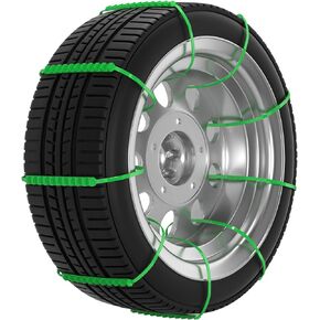 Topteng Tire Snow Chains, 20PCS Snow Tire Chain Anti-Skid Belt for Car Truck SUV Emergency Winter Driving