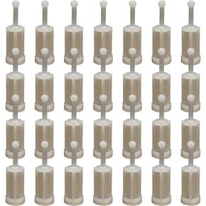 BOWD 28 Pcs HVLP Spray Gun Filter Auto Paint Spray Gun Filter Cleaner Disposable paint filter strainer Fine Mesh Universal Size Fits Most HVLP Gravity Feed Spray Gun
