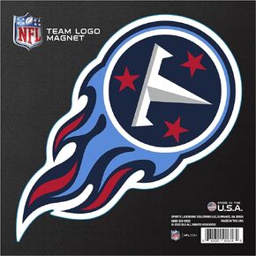 FANMATS 32383 Tennessee Titans Large Team Logo Magnet 10" (8.8286"x8.8924")