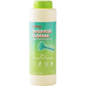 Innobaby Botanical Bubble Solution for Sensitive Skin - 16 oz Refill for Spike Blower Wand and Manual Bubble Toys - Ready to Use - Mess Free - Non Toxic