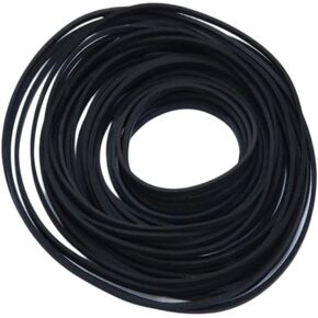 Sam&Johnny 40-135mm Recorder Rubber Belts Mix Square Cassette Recorder Replacement for DVD CD LD Walkman Recorder VCR Phonograph Camera 1mm Width Machine Rubber Belts (50 PCS)
