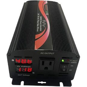 KRXNY 1000W Pure Sine Wave Power Inverter 48V DC to 110V 120V AC 60HZ with LED Display US Output Socket