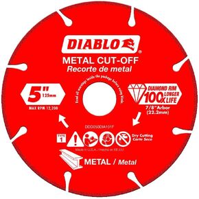 Freud-Diablo DB 5 Diamond DISC MTL Cutting, Multi, one Size (DDD050DIA101F)