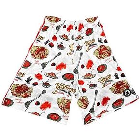 Flow Society Spaghetti & Meat Boys Lacrosse Shorts | Boys LAX Shorts | Lacrosse Shorts for Boys | Kids Athletic Shorts