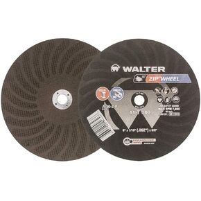 Walter ZIP Metal Cutoff Wheel - (Pack of 25) Durable Grit Wheel with Round Hole
