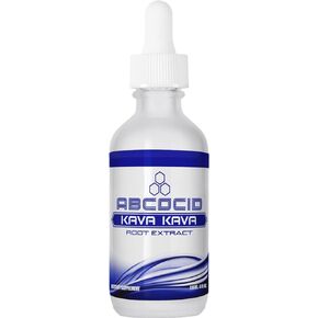ABCOCID Kava Kava Root Extract 490 mg, 4 Oz Liquid, 240 Servings, Made in USA, Quick Absorption, Quality Potent Ingredients, Third-Party Tested, Non-GMO, GMP Certified, Cruelty-Free Products