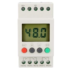 Single Phase Overvoltage and Undervoltage Protector SVR1000 Protection Relay 35mm Guide Rail for Electric Motor(AD48)