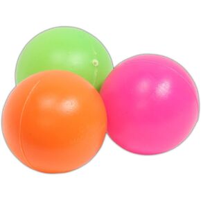 Assorted Color Plastic Balls (1 Dozen), 1.57"