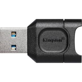 قارئ بطاقات Kingston MobileLite Plus USB 3.2 microSDHC/SDXC UHS-II (MLPM)