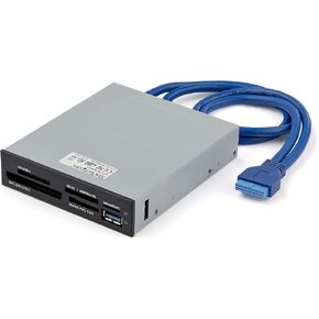 StarTech.com 3.5in Drive Bay IDE to Single CF SSD Adapter Card Reader (35BAYCF2IDE),Black