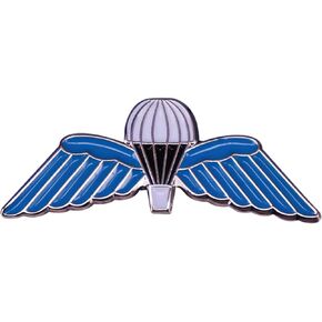 British Air Force Armed Forces Parachutist Parachute Wings Paratrooper WW2 World War 2 Airborne Military Proficiency1.2" Enamel Pin Medal Badge