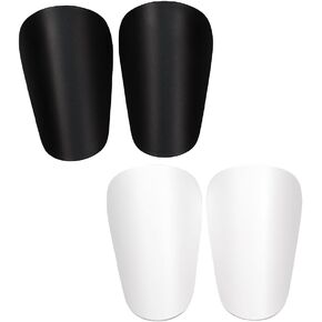 Soccer Miniature Shin Guard for Youth and Adults - Extra Small Protective Equipment shin Guards for Men, Women, Kids, Boys, and Girls (2 Pairs)