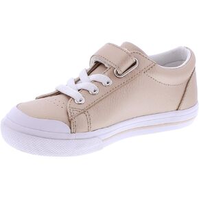 FOOTMATES Reese Leather Shoes for Boys and Girls with Custom-Fit Insoles, Slip-Resistant Rubber Outsole, and Breathable Lining - for Infants, Toddlers, and Little Kids