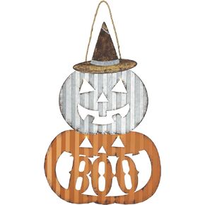 Mud Pie Light Up Door Hanger, Pumpkin