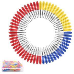 60 Pcs Replacement Blades for Cricut Explore Air 2 Air 3 Maker, Including 15 Pcs 30° Fine Point Blades 30 Pcs 45° Standard Blades 15 Pcs 60° Deep Point Blades
