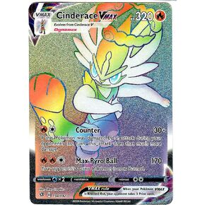 Cinderace Vmax 194/192 - Secret Rare - Pokemon Sword and Shield Rebel Clash