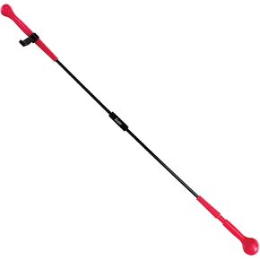 Franklin Sports Baseball + Softball Hitting Stick Trainer - Swing Stick for Batting Practice + Swing Training - Dual End Batting Stick + Swing Trainer for Baseball + Softball Black