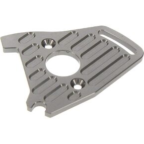 Atomik RC Alloy Motor Plate, Gun Metal - TRX 7490