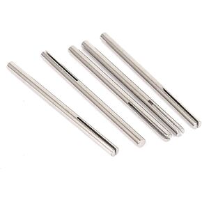1/8 Inch 50mm / 2 Long Abrasive Sandpaper Split Mandrels for Polishing Papers 5 Pcs