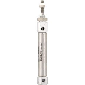 Air Cylinder Portable Double Action Pneumatic Cylinder CDJ2B10-30B Mini Stainless Steel Compact 30mm Stroke Air Compressor Cylinder