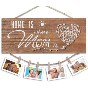 SELORY Mothers Day Gifts for Mom from Daughter,Christmas Mom Gifts,Birthday Mom Gifts from Daughter Kids Son Husband,Picture Frame New Mom Gifts