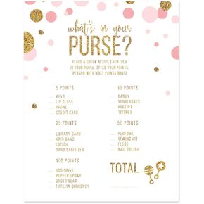 Andaz Press Blush Pink Gold Glitter Girl Baby Shower Party Collection, Hanging Pennant Party Banner with String, Welcome Baby!, 5-Feet, 1 Set