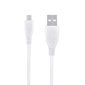 ABLEGRID 3.3ft White for Sony Playstation 4 PS4 Controller Micro 5Pin USB Charging Charger Cable Cord