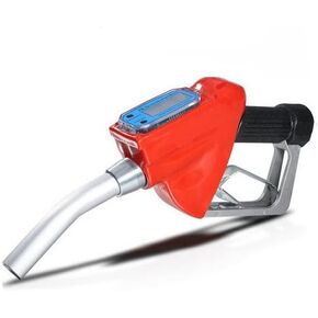 NUZAMAS 1 بوصة 25 سم توصيل الوقود بندقية يعمل بالديزل والجازولين فوهة الزيت موزع تدفق متر in Kuwait