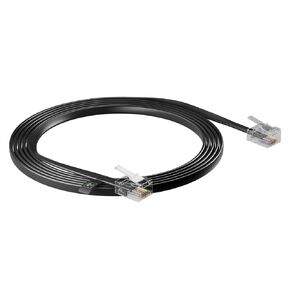 VIVOSUN RJ11 Cable Male to Male, Connects Grow Lights to GrowHub Controller E42A, Telephone Extension Cord for RJ11 to RJ11 Devices, 10 Feet
