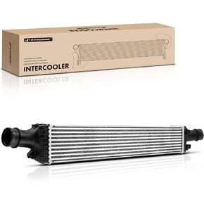 A-Premium Turbo Intercooler Compatible with Audi A6, A6 Quattro 2016-2018, Q5 2014-2016 & Porsche Macan 2017-2018, 2.0L 3.0L Turbocharged