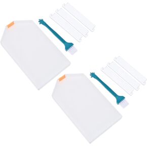 Diamond Art Painting Storage Tray: 2 Sets Diamond Rhinestone Plate with Brush Diamond Paint Mixing Trays Accessories