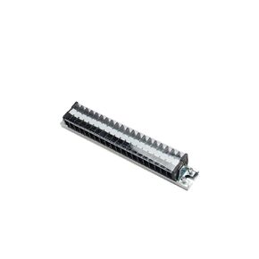 Fielect Terminal Block Strip Dual Row 30 Positions 660V 20A Covered Screw Terminal Strip Block Wire Barrier Block Terminal Strip