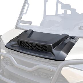 SAUTVS Sport Hood Scoop Kit for Polaris Ranger XP 1000/ Crew XP 1000 18-24, Turbo Hood Scoop with Mesh Grill for Polaris Ranger XP 1000 / Ranger 1000 XP Crew 2018-2024 Accessories
