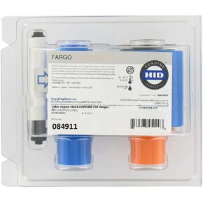 Card Imaging Fargo YMCK Color Ribbon for Fargo HDP6600 Printer, 750 Images/roll 84911