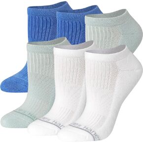 Hanes Womens Originals Supersoft No Show Socks, Stretch No Show Socks, 6-Pairs