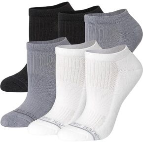 جوارب Hanes Originals Supersoft No Show، جوارب مطاطية بدون عرض، 6 أزواج