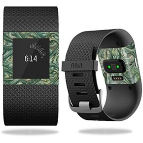 MightySkins Skin Compatible with Fitbit Surge Cover Skins Sticker Watch Marble Swirl