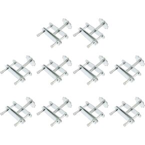 10pcs Waterproof Clip Control Clip Spring Water Stopper Adjust Pinchcock Flatjaw Pinchcock Laboratory Tubing Clip Screw Water Stopper Sealing Clip