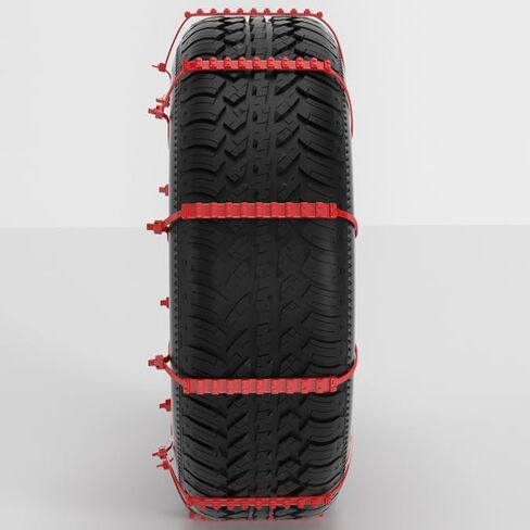 Topteng Tire Snow Chains, 20PCS Snow Tire Chain Anti-Skid Belt for Car Truck SUV Emergency Winter Driving in Saudi Arabia