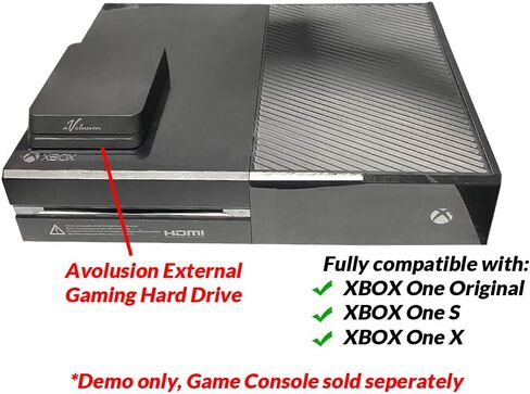 Avolusion M2 Series 2TB USB 3.0 Portable External Gaming Hard Drive (Compatible with Xbox One, Pre-Formatted) - 2 Year Warranty in Saudi Arabia