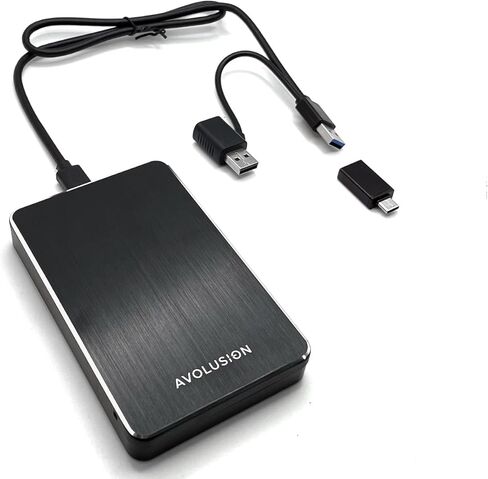 Avolusion M2 Series 2TB USB 3.0 Portable External Gaming Hard Drive (Compatible with Xbox One, Pre-Formatted) - 2 Year Warranty in Saudi Arabia