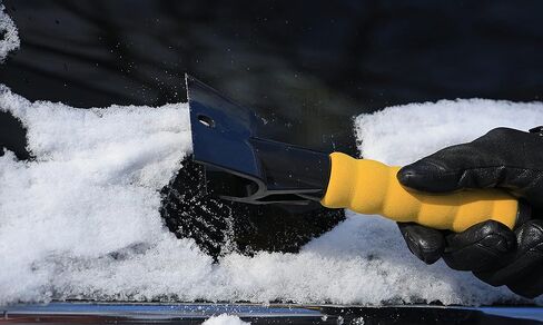 Emsco Group 1702-1AZ Bigfoot 9 "مكشطة ثلج مزدوجة الرأس - حجم صندوق قفازات السيارة - بولي إيثيلين، متنوع in Kuwait